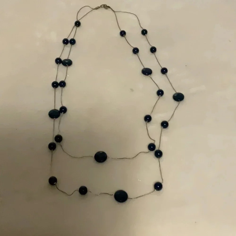 Double stranded necklace